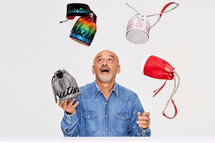 Christian Louboutin & Marie Jane Bucket bags